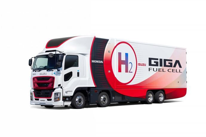 Giga Fuel Cell, el camión de hidrógeno que llega de Japón