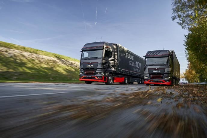 Los primeros eTruck de MAN, un centenar, serán para DB Schenker