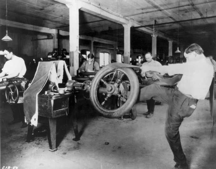 Goodyear presume de sus aportaciones a la historia