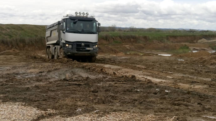 Optitrack+, nuevo impulso para los Renault Trucks de construcción