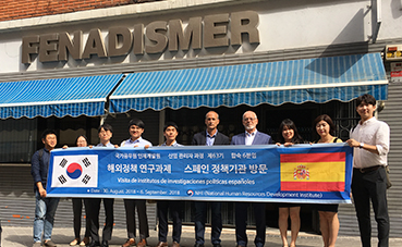Fenadismer recibe a una delegación surcoreana en España