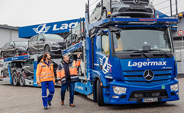 El nuevo Actros, transportador de automóviles por primera vez