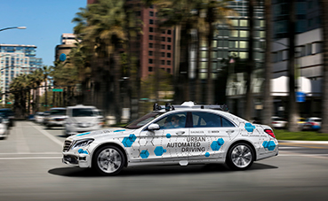 Bosch y Daimler prueban un servicio automatizado de transporte urbano