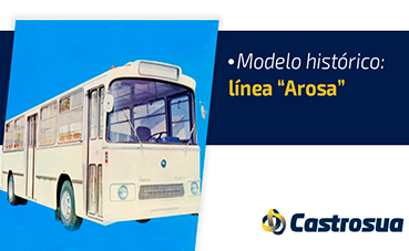 El autobús urbano Arosa de Castrosua cumple 50 años