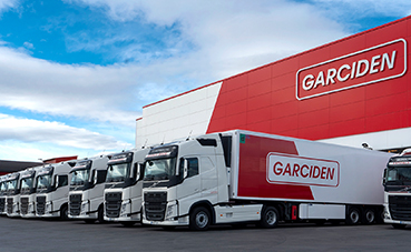 Garciden incorpora 45 camiones Volvo con I-Save a su flota