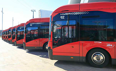 Seis nuevos autobuses híbridos para Zaragoza