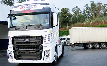 El óvalo de Ford Trucks ya circula por las carreteras españolas