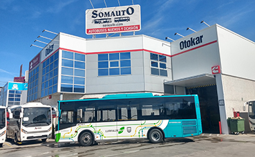 Otokar hace entrega de un autobús urbano Clase I a Ekial Debus