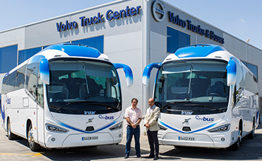 TheBus On Time incorpora tres modelos de Volvo Buses a su flota