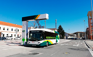 Vectia electrifica el transporte urbano de Pamplona