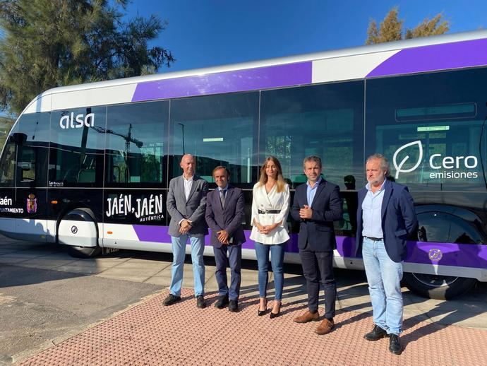 Jaén tendrá en septiembre su primer autobús urbano 100% eléctrico