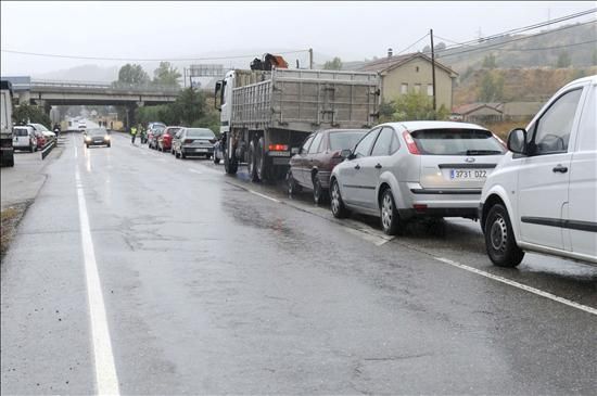 Una carretera de Castilla y León.