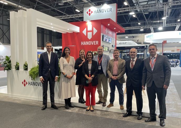 Hanover Displays renueva acuerdo con Confebus en la FIAA 2022