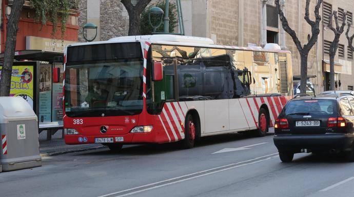 Un autobús urbano del Camp de Tarragona.