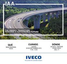 Cartel Iveco para la IAA.