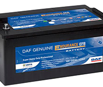 Nuevas baterías DAF Genuine Endurance EFB