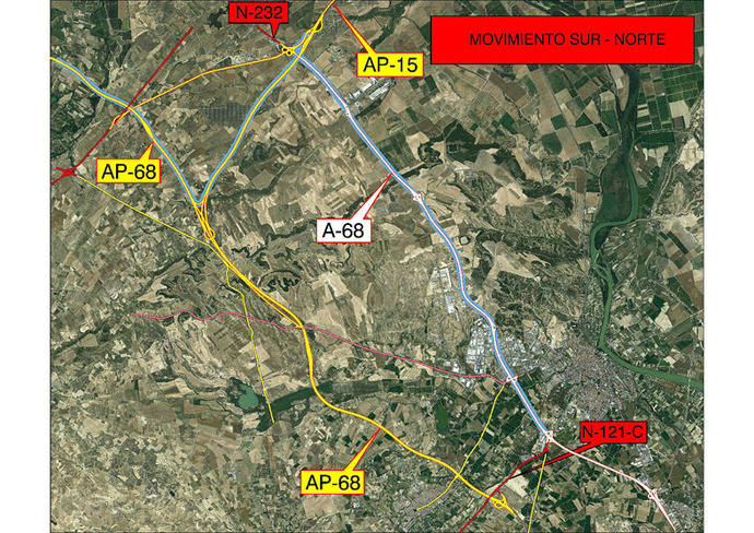 Navarra restringe el tráfico pesado por la N-121-C