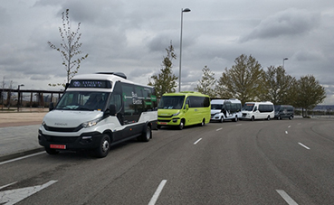 Indcar presenta el Strada e-City Low Entry al Minibus Euro Test