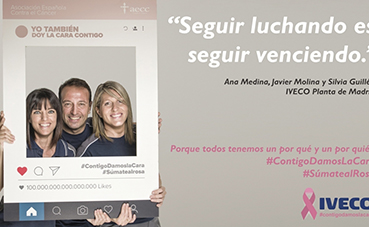 Iveco se une a la lucha contra el cáncer de mama con una nueva campaña