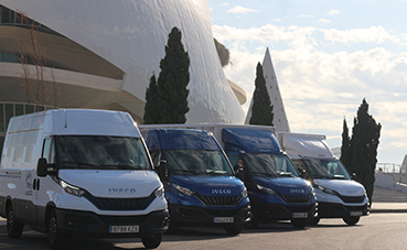 La Iveco Daily que recorre Espan&#771;a llega a la Comunidad Valenciana