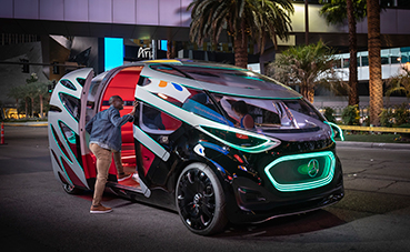 El Vision Urbanetic de Mercedes destaca en el Consumer Electronics Show