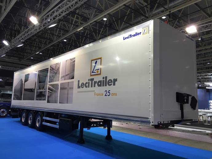 Éxito de venta y asistentes de Lecitrailer en la feria Solutrans 2017