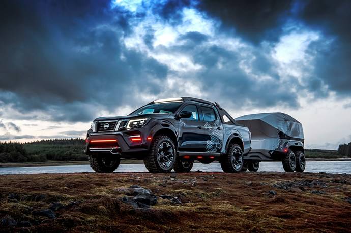 El prototipo Nissan Navara Dark Sky.