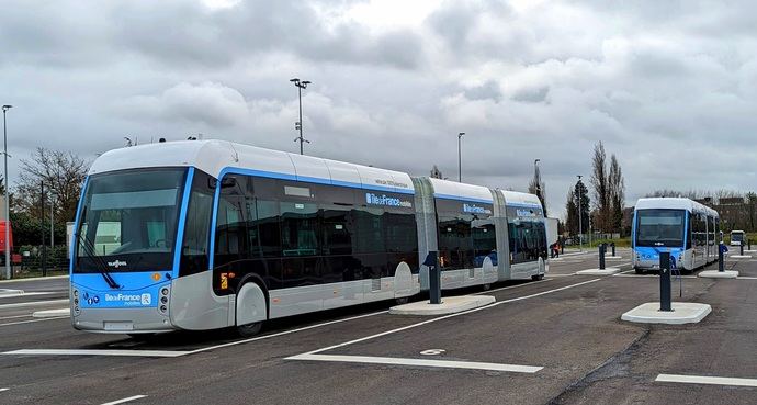 París lista para hacer el lanzamiento de la línea Tzen 4 BRT con autobuses eléctricos