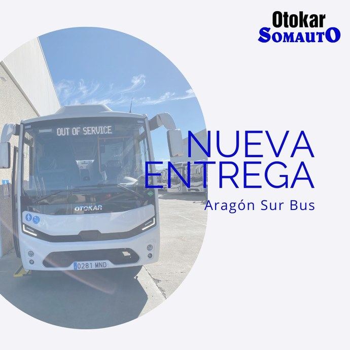 Aragón Sur Bus recibe cinco nuevos autobuses Navigo T de Somauto