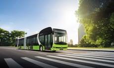 BYD Pure Electric Articulated Bus.