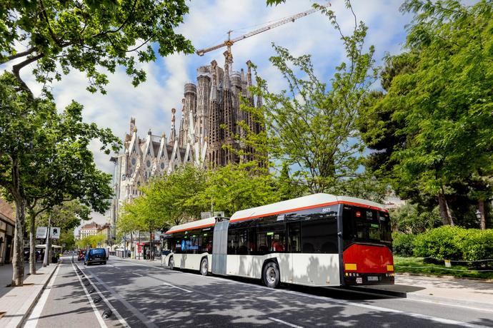 Barcelona encarga 38 autobuses Solaris cero emisiones