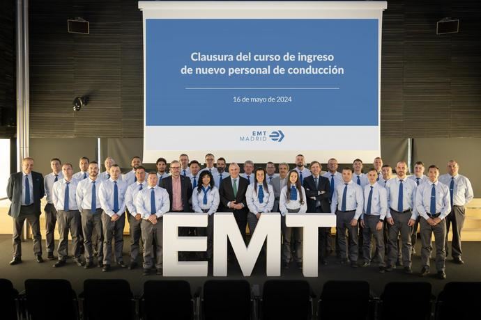 Contrataciones récord: EMT Madrid incorpora nuevos conductores