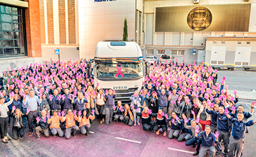 Iveco se une a la lucha contra el cáncer de mama