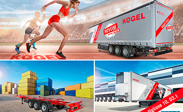 Kögel participa en la Transpotec Logitec 2019