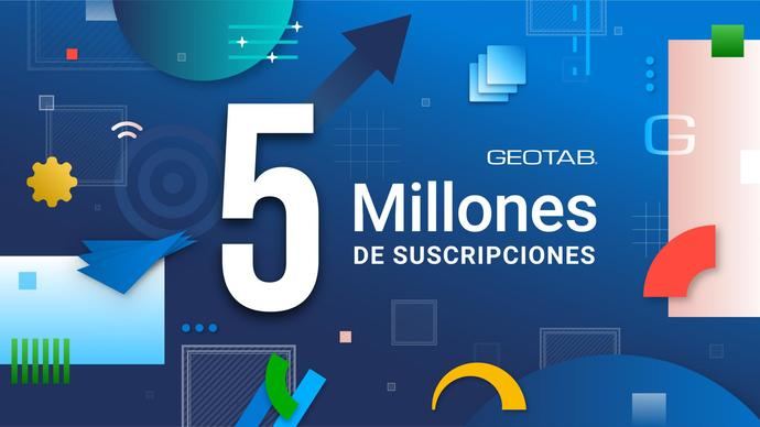 Geotab supera los cinco millones de vehículos conectados en todo el mundo