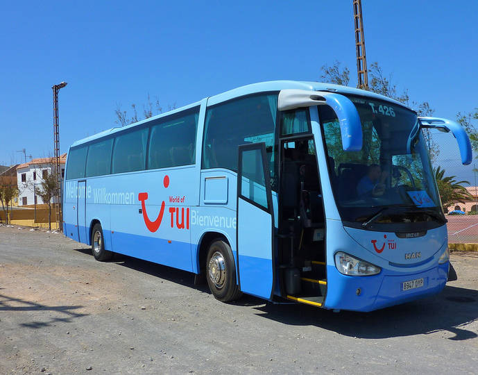 Un autocar de TUI.