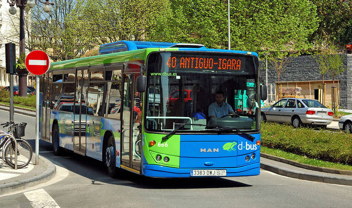 Nuevo reglamento del Transporte para San Sebastián