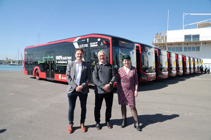 EMT Valencia suma 20 autobuses MAN eléctricos a su flota