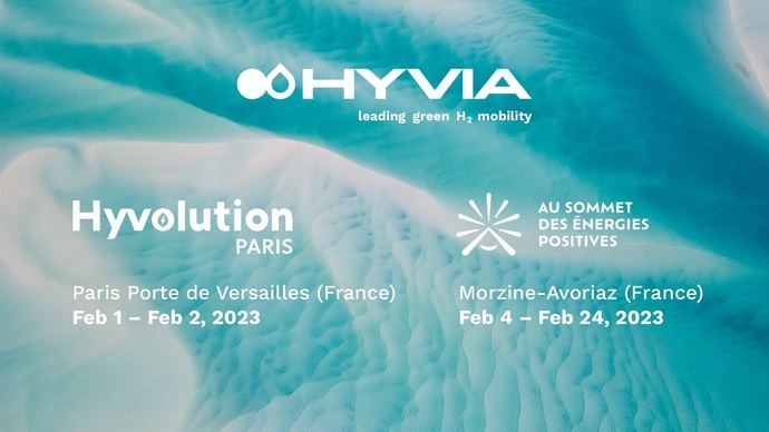 Hyvia participa en la 'aldea' de Hyvolution Exhibition & Energy Observer