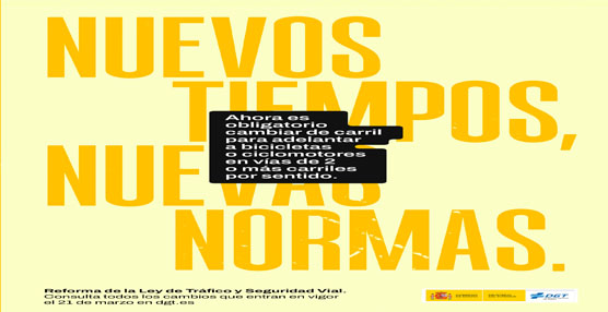 DGT explica mediante una gran campaña las novedades de la Ley de Tráfico y Seguridad Vial