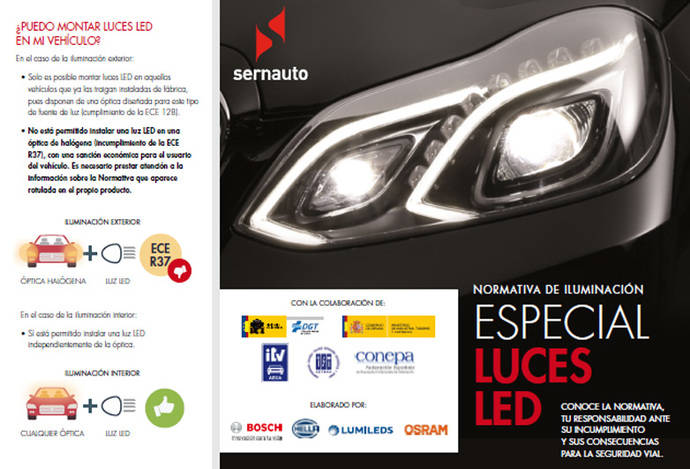 Campaña para informar sobre el valor de luces LED homologadas