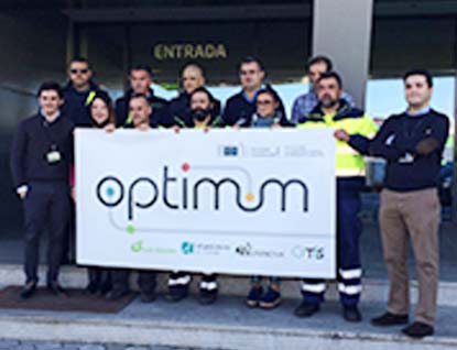 Algunos de los miembros del Proyecto Optimum.