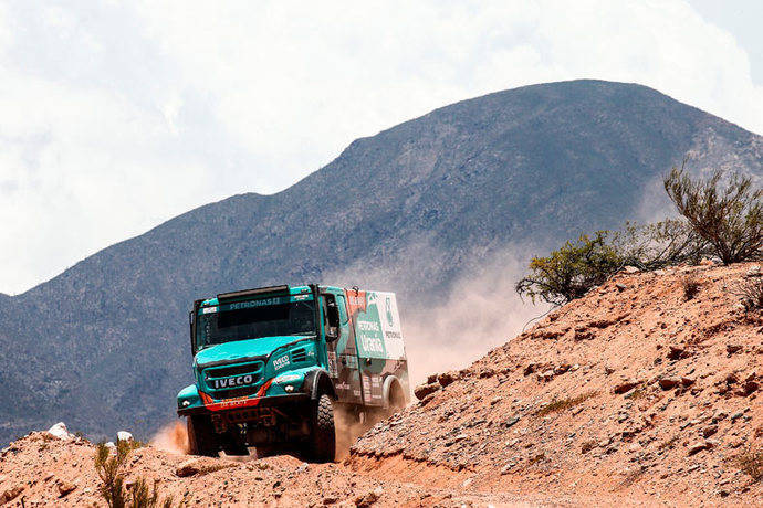 Iveco acaba en el top 10 de esta edición del Dakar