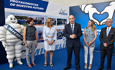 Michelin muestra su compromiso con Aranda y La Ribera