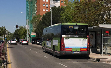 Alcorcón estrena un sistema de prioridad semafórica para autobuses