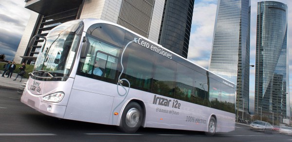 Madrid y Barcelona tendrán autobuses eléctricos Irizar