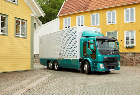 El nuevo Volvo FE.