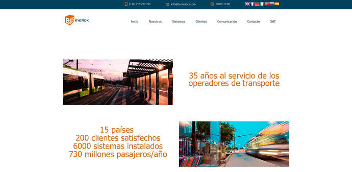 Busmatick estrena nueva página web