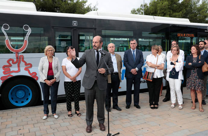 Madrid inaugura línea de urbano y modifica ocho más