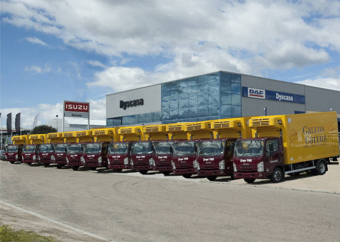 El Grupo VMR adquiere 12 P75 de Isuzu